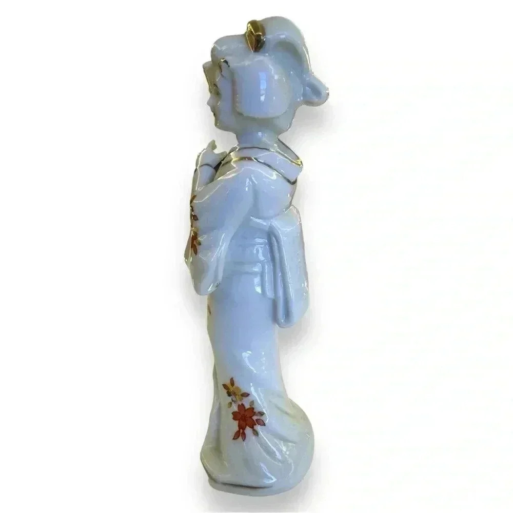 VTG 1970s Porcelain Japanese Woman Figurine - Picture 2 of 5
